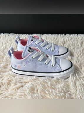 NEW Converse Toddler Girls Chuck Taylor All Star Madison Florals Low Top Size 8